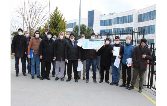 Tekirdağ'da tapularını alamadıklarını iddia eden site sakinlerinden suç duyurusu!