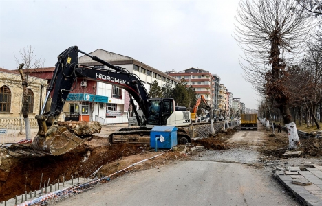Malatya Kanal Boyu ikinci etapta üst yapı çalışmaları başladı!