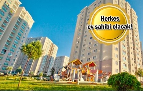 TOKİ 300 TL taksitle konut satmaya ağırlık veriyor!