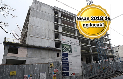 Taksim Eğitim ve Araştırma Hastanesi inşaatı