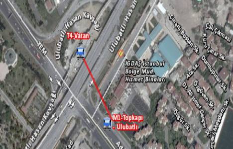 Topkapı Habibler tramvayı aktarma noktaları!