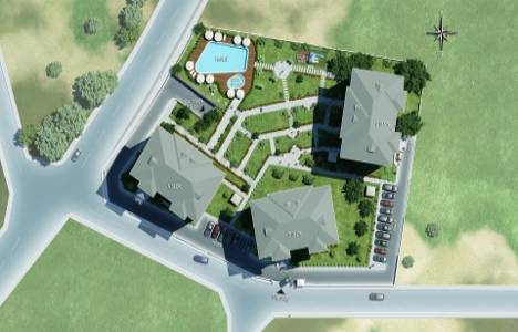 Başakşehir Başak Vadi Konutları vaziyet planı!