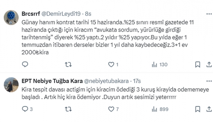 Yüzde 25 zam sınırı kaldırılınca ne olacak? Kira artışları yıllık asgari enflasyon oranında olması kanunlaştırılmalı!