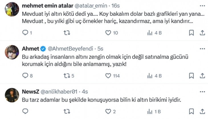 Cem Özüak tan altın yatırımcılarına uyarı: Altın doğurmuyor, mevduat hesapları bile vade getirisi sağlıyor! 