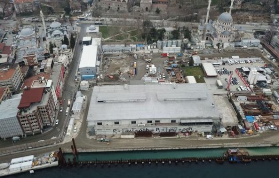 Galataport un son hali böyle görüntülendi!