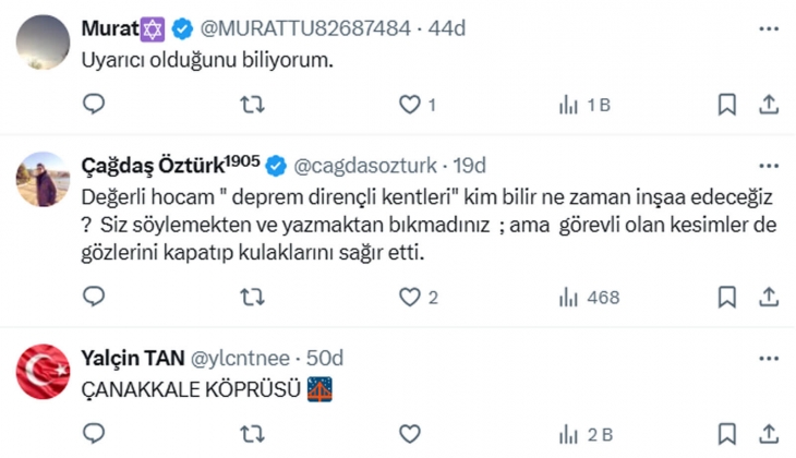 Çanakkale 4.4 büyüklüğünde sallandı, deprem bilimci Naci Görür uyardı: Marmara yı da etkileyecek!