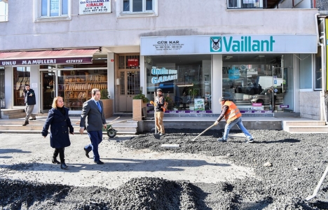 Maltepe'nin caddeleri yenileniyor!