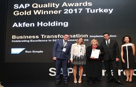 Akfen Holding'e Kurumsal Dönüşüm Ödülü!