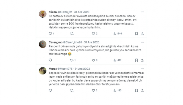 Ünlü doktordan 2024 dileği: Umarım bu yıl benim gibi on binlerce mağdur insan evlerine kavuşur!