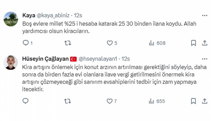 Kira bedellerindeki hızlı yükselişin sorumlusu tuhaf para politikası mı? Vatandaşlar ne diyor? 