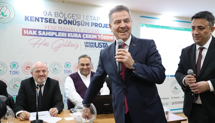 Gaziosmanpaşa Yenimahalle Evleri 9A 1. Etap Kentsel Dönüşüm Projesi nde kuralar çekildi!