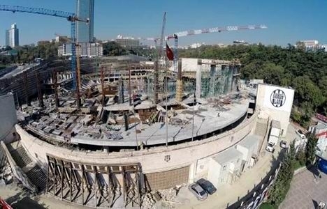 Vodafone Arena inşaatının son hali!