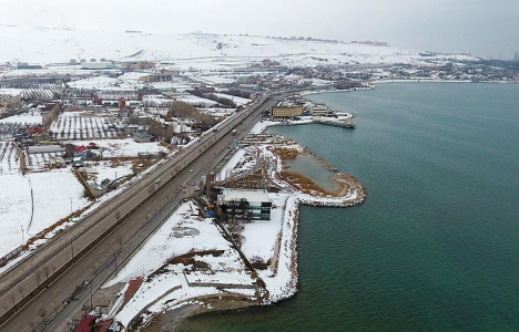 Van Gölü'nde Sahil Kordonu projesi başladı!