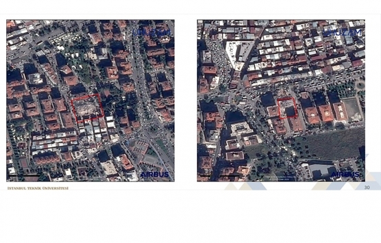 İzmir depremi sonrası yıkım uzaydan görüntülendi!