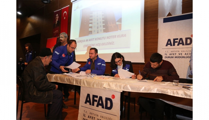 Artvin Borçka Afet Konutları sahiplerine teslim edildi!