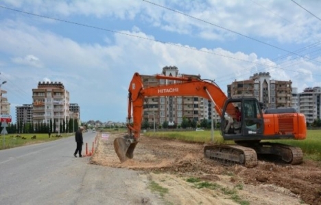 Adıyaman Esentepe'de yol genişletme çalışmaları başladı!