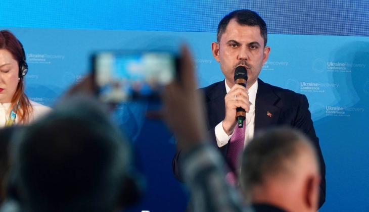 Bakan Kurum: Türkiye, Ukrayna'nın yeniden inşasına destek için hazır!