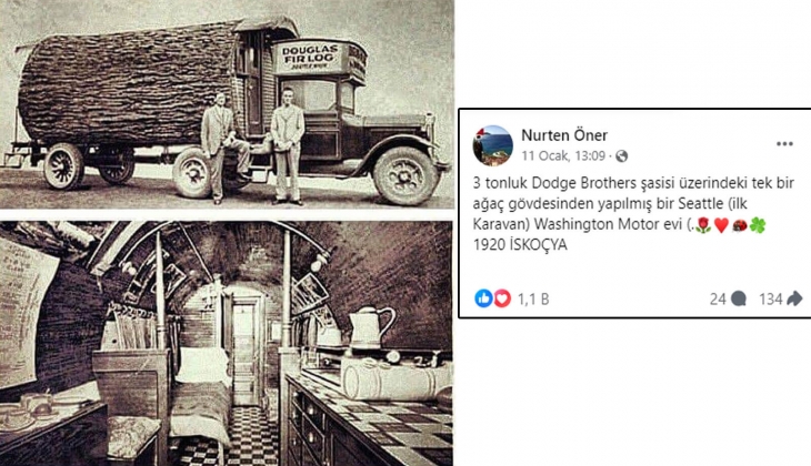 İşte tarihin ilk karavanı!