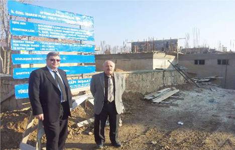 Bolvadin Öğretmen Lisesi pansiyon inşaatı hızla ilerliyor!