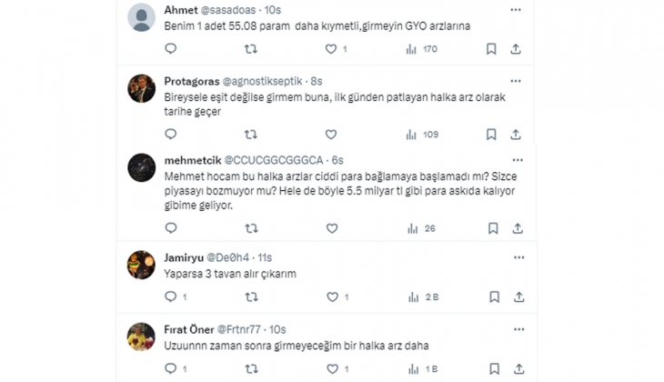 Borsacılar Avrupakent GYO daki yüzde 10 luk iskontoyu az buldu!