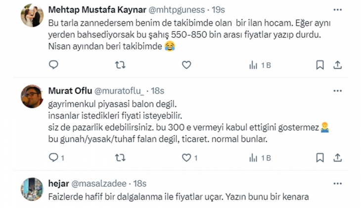 Bir emlak ilanında 1 ayda fiyat yüzde 24 düştü! Analistten Gayrimenkulde hala balon var açıklaması geldi!