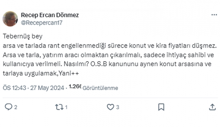 Tebernüş Kireçci açıkladı: Gayrimenkul yatırım fonlarının projelere yatırım yapması tutar mı?