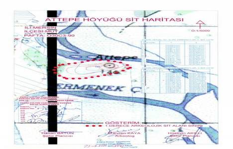 Mersin Attepe Höyüğü 1. Derece arkeolojik sit alanı oldu!