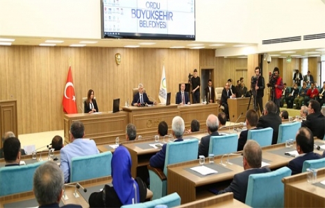 Ordu yatırımları masaya yatırıldı!