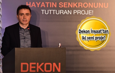 Dekon İnci ve Dekon Turkuaz 2017 içinde satışta!
