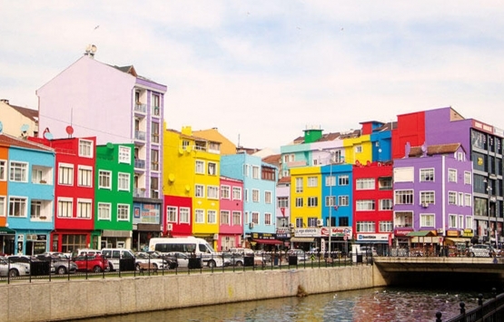 Silivri'deki binalar rengarenk boyandı!