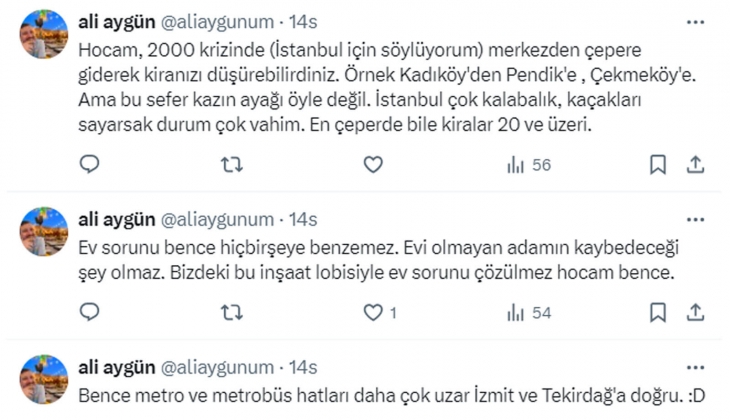 Doç. Dr. Baki Demirel: Barınma sorunu toplumsal krize dönüşürse, mülkiyet hakları sorgulanır!