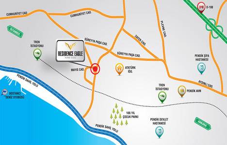 Kartal Eagle Residence iletişim!