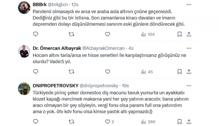 Uzmanı tarla, arsa ve konut yatırımındaki riskleri açıkladı! Gram altını gayrimenkulle kıyaslamak doğru sonuç vermez!