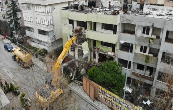 Büyükçekmece de yerinde dönüşüm yıkımı!