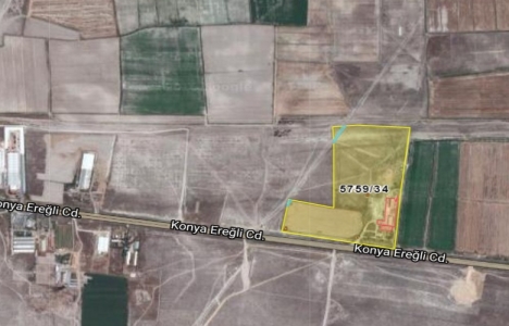 Konya'da 4 milyon TL'ye icradan satılık fabrika ve arsa!