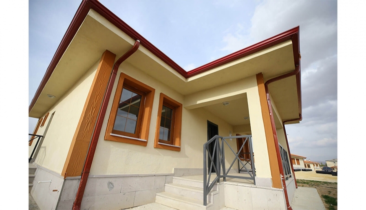 Kahramanmaraş Elbistan daki 350 köy konutu teslime hazır!