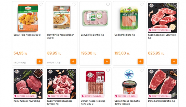 Migros ta dana kontrfile 499, Uzman Kasap dana köfte 195, çıtır piliç fileto 59 TL! Et ürünlerinde dev indirim başladı! 