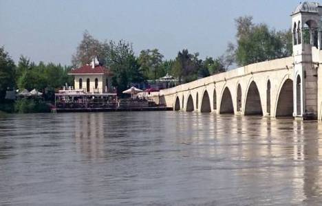 Meriç Nehri’nde su seviyesi düşüyor!