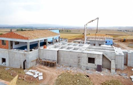 Çorum Alaca'daki arıtma tesisinde sona gelindi!