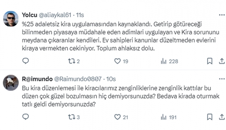 Artan kira sorununa çözüm için Meclis te araştırma komisyonu kurulması önerisi reddedildi!