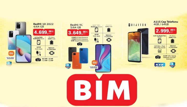 Piyasanın en ucuz telefonları Bim’e geliyor! Bim 28 Ekim 2022 fiyat listesi
