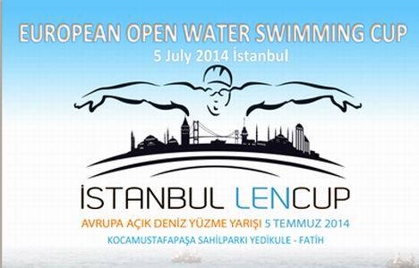 Avrupa Açık Deniz Yüzme 3. Etap Yarışları yarın İstanbul'da!