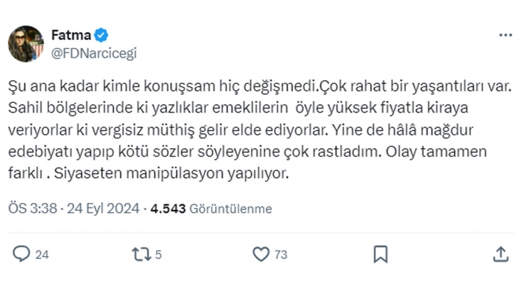 Nejat Özonay açıkladı: Emeklilerin yüzde 80 inden fazlası kira ödemiyor olabilir!