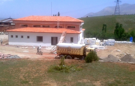 Malatya Doğanşehir'deki mezbahane binası tamamlanıyor!