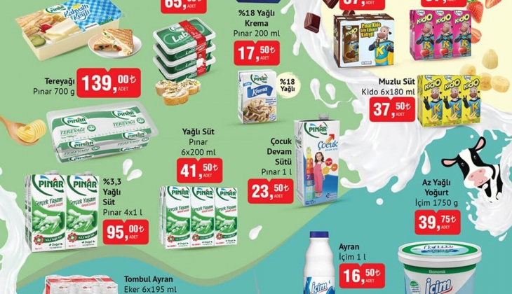 Bim'de tost peyniri 129 TL, tereyağı 139 TL! Raflar boşalmadan yetişin! 13 mart 2023 fiyat listesi