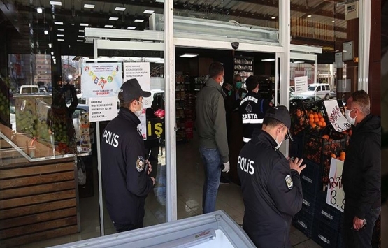 Market kurallarına uymayanlar hakkında işlem yapıldı!