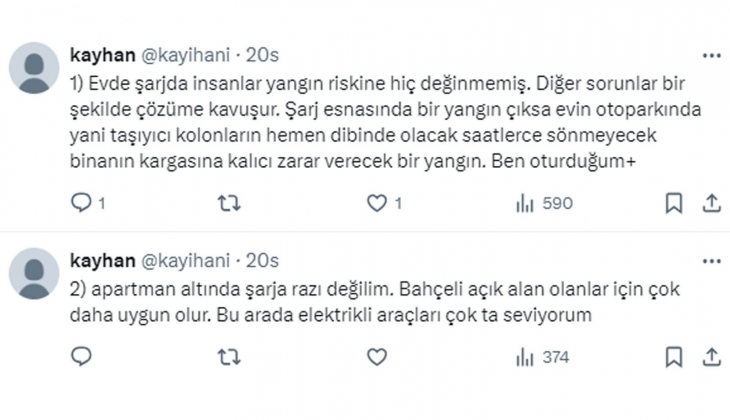 Konut sitelerinde elektrikli otomobil şarjı nasıl kurulmalı? Vatandaşlar ne istiyor?