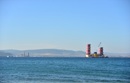 1915 Çanakkale Köprüsü nün ayakları yükseliyor!