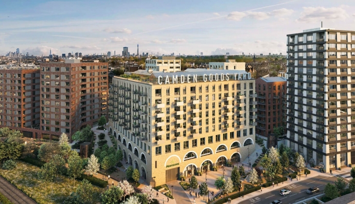 Camden Goods Yard Londra ile yüksek kira getirili konut fırsatı! Teslimler gelecek yıl!
