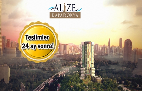 Alize Kapadokya'da metrekaresi 11 bin TL! Yeni Proje!
